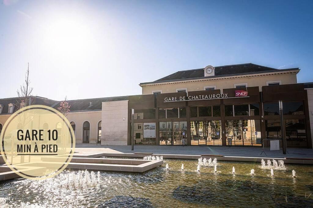 Le Petit Martial - Coeur De Ville,Refait A Neuf,Tout Equipe, Parking Châteauroux Exterior foto